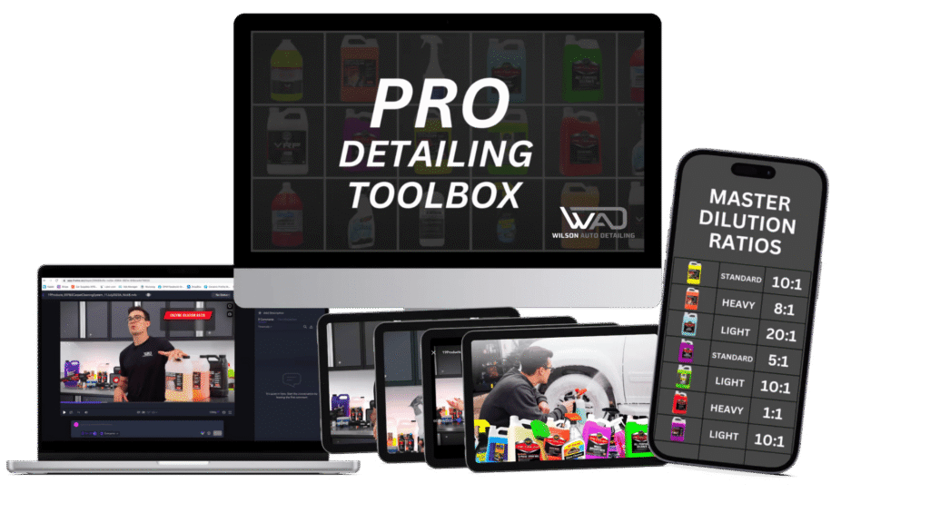 Pro detailing toolbox