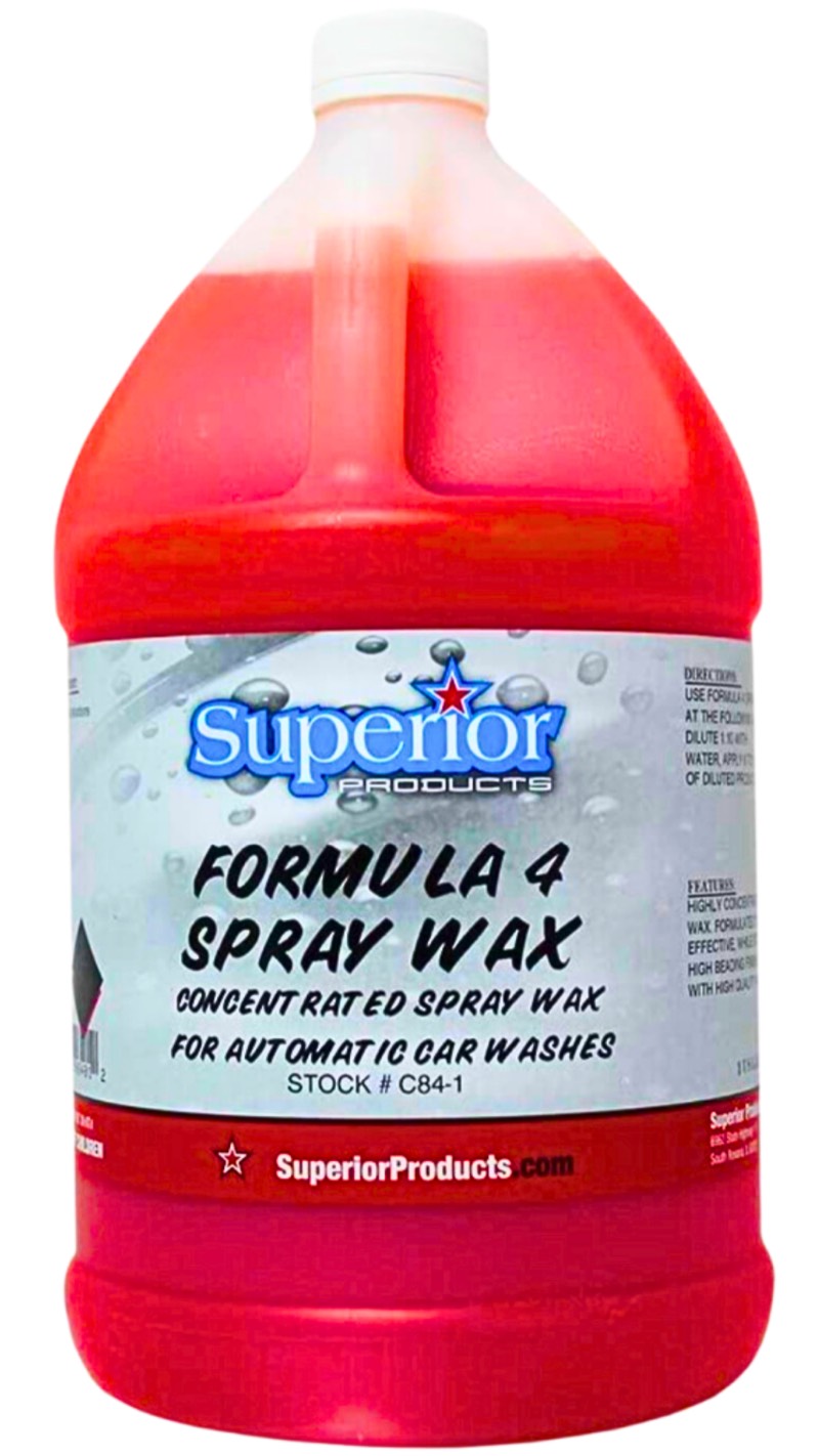 Superior Products Formula 4 Spray Wax